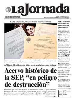 Portada de 2012/08/24. Seleccione para ir a esta edición. Portada de 2012/08/24. Seleccione para ir a esta edición.