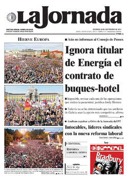 Portada de 2012/09/30. Seleccione para ir a esta edición. Portada de 2012/09/30. Seleccione para ir a esta edición.