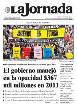 Portada de 2012/10/14. Seleccione para ir a esta edición. Portada de 2012/10/14. Seleccione para ir a esta edición.