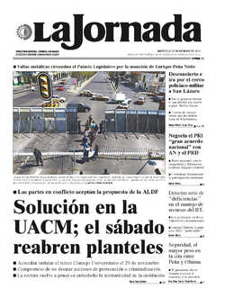 Portada de 2012/11/27. Seleccione para ir a esta edición. Portada de 2012/11/27. Seleccione para ir a esta edición.