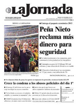 Portada de 2012/12/08. Seleccione para ir a esta edición. Portada de 2012/12/08. Seleccione para ir a esta edición.