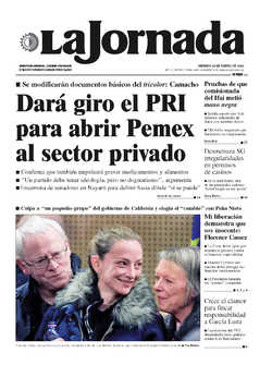 Portada de 2013/01/25. Seleccione para ir a esta edición. Portada de 2013/01/25. Seleccione para ir a esta edición.