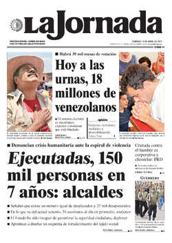 Portada de 2013/04/14. Seleccione para ir a esta edición. Portada de 2013/04/14. Seleccione para ir a esta edición.