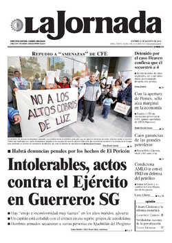 Portada de 2013/08/09. Seleccione para ir a esta edición. Portada de 2013/08/09. Seleccione para ir a esta edición.