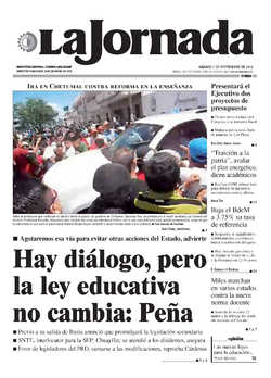 Portada de 2013/09/07. Seleccione para ir a esta edición. Portada de 2013/09/07. Seleccione para ir a esta edición.