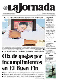 Portada de 2013/11/17. Seleccione para ir a esta edición. Portada de 2013/11/17. Seleccione para ir a esta edición.