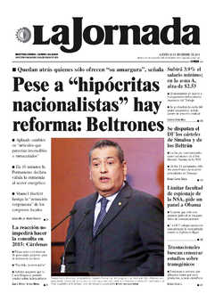 Portada de 2013/12/19. Seleccione para ir a esta edición. Portada de 2013/12/19. Seleccione para ir a esta edición.