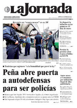 Portada de 2014/01/24. Seleccione para ir a esta edición. Portada de 2014/01/24. Seleccione para ir a esta edición.