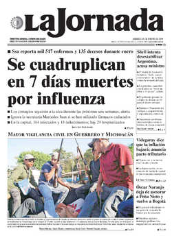 Portada de 2014/01/25. Seleccione para ir a esta edición. Portada de 2014/01/25. Seleccione para ir a esta edición.