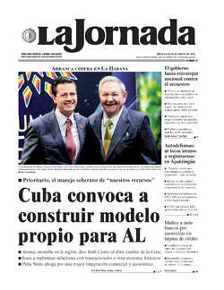 Portada de 2014/01/29. Seleccione para ir a esta edición. Portada de 2014/01/29. Seleccione para ir a esta edición.