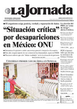 Portada de 2014/08/30. Seleccione para ir a esta edición. Portada de 2014/08/30. Seleccione para ir a esta edición.