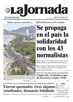 Portada de 2014/10/18. Seleccione para ir a esta edición. Portada de 2014/10/18. Seleccione para ir a esta edición.