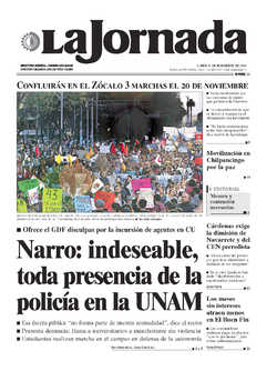 Portada de 2014/11/17. Seleccione para ir a esta edición. Portada de 2014/11/17. Seleccione para ir a esta edición.