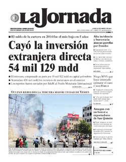 Portada de 2015/03/23. Seleccione para ir a esta edición. Portada de 2015/03/23. Seleccione para ir a esta edición.