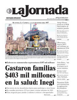 Portada de 2015/03/24. Seleccione para ir a esta edición. Portada de 2015/03/24. Seleccione para ir a esta edición.