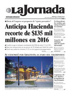 Portada de 2015/04/01. Seleccione para ir a esta edición. Portada de 2015/04/01. Seleccione para ir a esta edición.