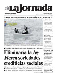 Portada de 2015/04/20. Seleccione para ir a esta edición. Portada de 2015/04/20. Seleccione para ir a esta edición.