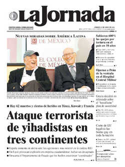 Portada de 2015/06/27. Seleccione para ir a esta edición. Portada de 2015/06/27. Seleccione para ir a esta edición.