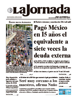 Portada de 2015/09/05. Seleccione para ir a esta edición. Portada de 2015/09/05. Seleccione para ir a esta edición.