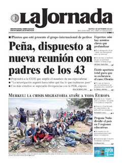 Portada de 2015/09/08. Seleccione para ir a esta edición. Portada de 2015/09/08. Seleccione para ir a esta edición.