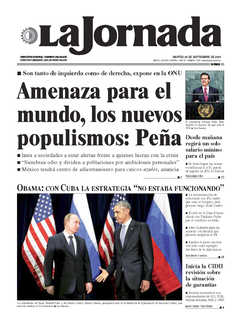 Portada de 2015/09/29. Seleccione para ir a esta edición. Portada de 2015/09/29. Seleccione para ir a esta edición.