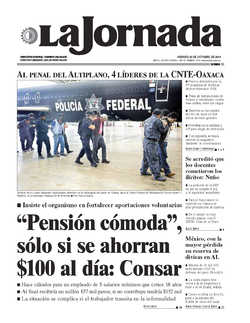 Portada de 2015/10/30. Seleccione para ir a esta edición. Portada de 2015/10/30. Seleccione para ir a esta edición.