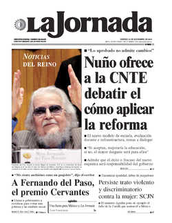 Portada de 2015/11/13. Seleccione para ir a esta edición. Portada de 2015/11/13. Seleccione para ir a esta edición.