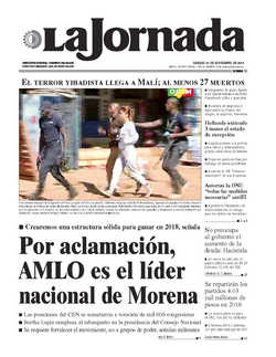 Portada de 2015/11/21. Seleccione para ir a esta edición. Portada de 2015/11/21. Seleccione para ir a esta edición.