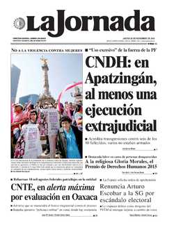 Portada de 2015/11/26. Seleccione para ir a esta edición. Portada de 2015/11/26. Seleccione para ir a esta edición.