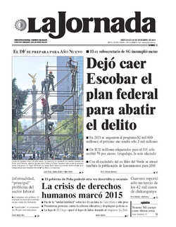 Portada de 2015/12/30. Seleccione para ir a esta edición. Portada de 2015/12/30. Seleccione para ir a esta edición.