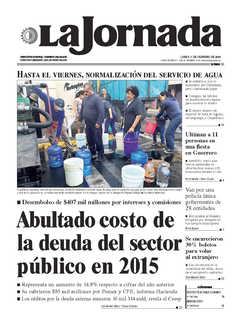 Portada de 2016/02/01. Seleccione para ir a esta edición. Portada de 2016/02/01. Seleccione para ir a esta edición.