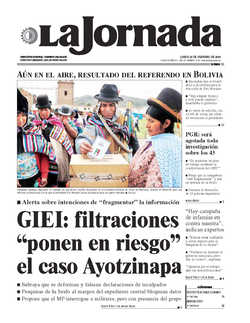 Portada de 2016/02/22. Seleccione para ir a esta edición. Portada de 2016/02/22. Seleccione para ir a esta edición.