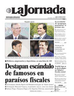 Portada de 2016/04/04. Seleccione para ir a esta edición. Portada de 2016/04/04. Seleccione para ir a esta edición.