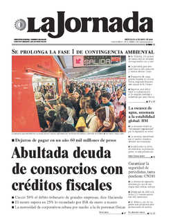 Portada de 2016/05/04. Seleccione para ir a esta edición. Portada de 2016/05/04. Seleccione para ir a esta edición.