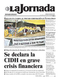 Portada de 2016/05/24. Seleccione para ir a esta edición. Portada de 2016/05/24. Seleccione para ir a esta edición.