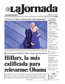 Portada de 2016/07/28. Seleccione para ir a esta edición. Portada de 2016/07/28. Seleccione para ir a esta edición.