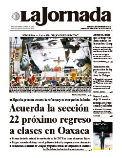 Portada de 2016/09/04. Seleccione para ir a esta edición. Portada de 2016/09/04. Seleccione para ir a esta edición.