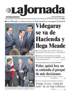 Portada de 2016/09/08. Seleccione para ir a esta edición. Portada de 2016/09/08. Seleccione para ir a esta edición.