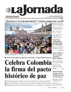 Portada de 2016/09/27. Seleccione para ir a esta edición. Portada de 2016/09/27. Seleccione para ir a esta edición.