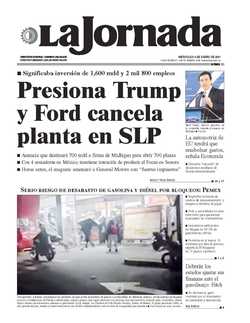 Portada de 2017/01/04. Seleccione para ir a esta edición. Portada de 2017/01/04. Seleccione para ir a esta edición.