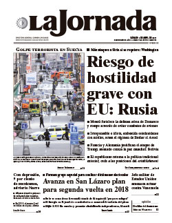 Portada de 2017/04/08. Seleccione para ir a esta edición. Portada de 2017/04/08. Seleccione para ir a esta edición.