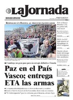 Portada de 2017/04/09. Seleccione para ir a esta edición. Portada de 2017/04/09. Seleccione para ir a esta edición.