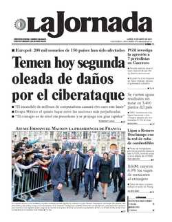 Portada de 2017/05/15. Seleccione para ir a esta edición. Portada de 2017/05/15. Seleccione para ir a esta edición.