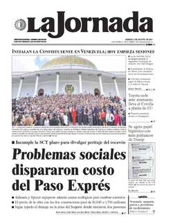 Portada de 2017/08/05. Seleccione para ir a esta edición. Portada de 2017/08/05. Seleccione para ir a esta edición.