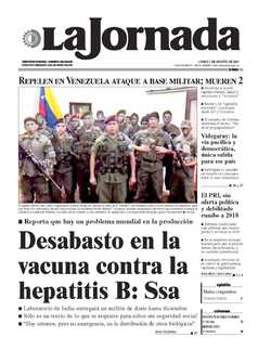 Portada de 2017/08/07. Seleccione para ir a esta edición. Portada de 2017/08/07. Seleccione para ir a esta edición.