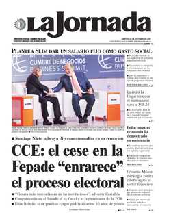 Portada de 2017/10/24. Seleccione para ir a esta edición. Portada de 2017/10/24. Seleccione para ir a esta edición.