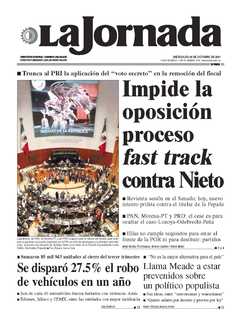 Portada de 2017/10/25. Seleccione para ir a esta edición. Portada de 2017/10/25. Seleccione para ir a esta edición.