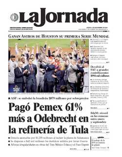 Portada de 2017/11/02. Seleccione para ir a esta edición. Portada de 2017/11/02. Seleccione para ir a esta edición.