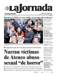 Portada de 2017/11/17. Seleccione para ir a esta edición. Portada de 2017/11/17. Seleccione para ir a esta edición.