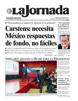 Portada de 2017/11/23. Seleccione para ir a esta edición. Portada de 2017/11/23. Seleccione para ir a esta edición.